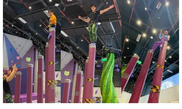 《爸爸5》萌娃重聚 Jasper与小泡芙玩游戏气氛欢乐