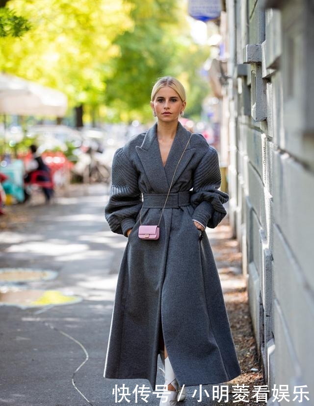 大衣|今年冬天流行羊腿袖大衣,时髦复古还凸显气场,小个子女生也能穿