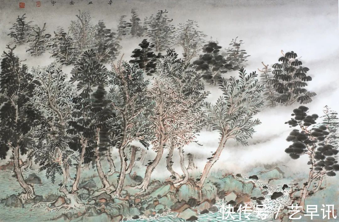 山水画$山水画造境中的空间营造 | 朱金宇