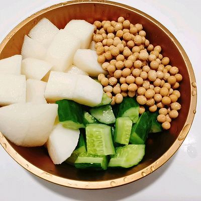 豆浆|黄瓜雪梨豆浆