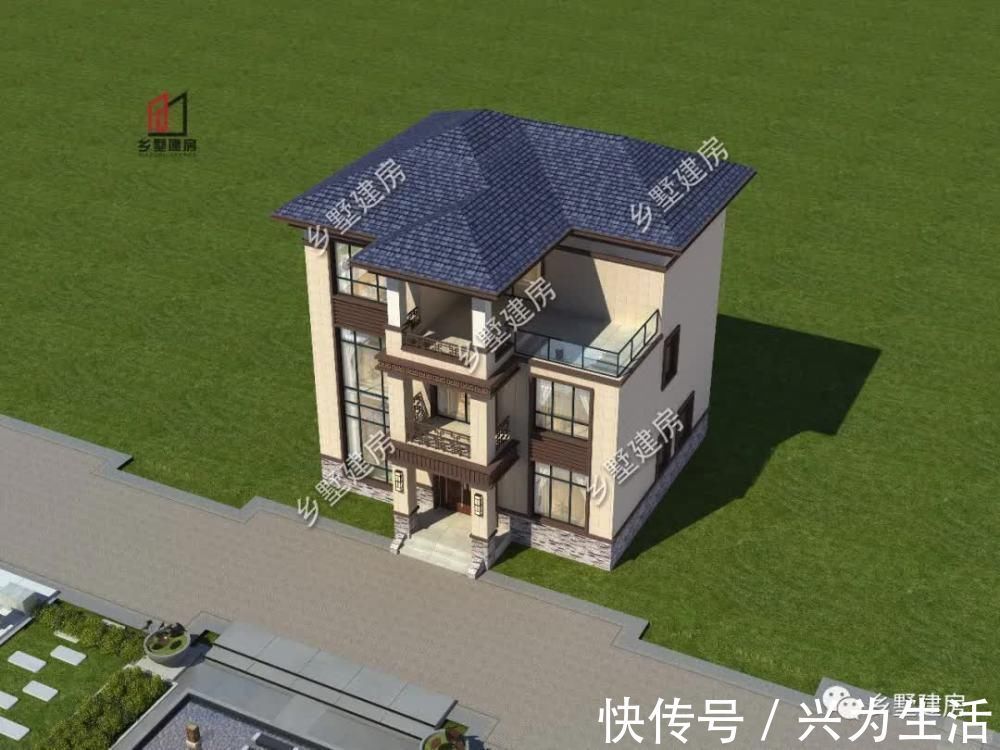 卧室|11.8×9.8米三层别墅，经典大气，给您高品质生活体验