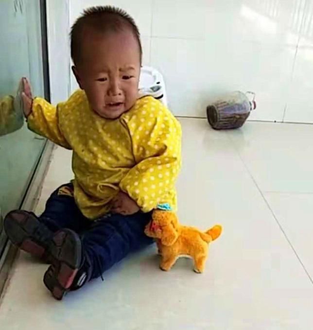 怪物|妈妈好心给宝宝买了电动狗,孩子把玩具当怪物了,惊吓的可不轻