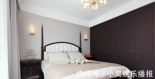 优雅|143㎡现代美式风，浅色调的搭配设计，更显大气优雅！