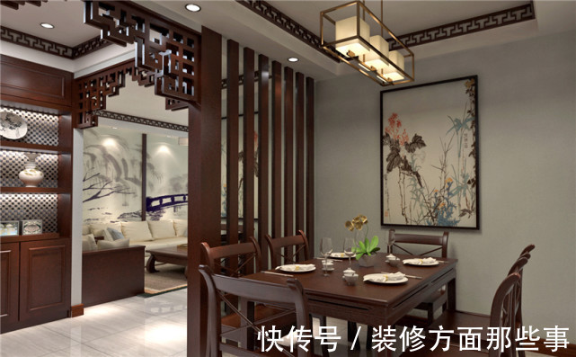家具|134平新中式三居室，每一盏灯每一堵墙都是有故事的