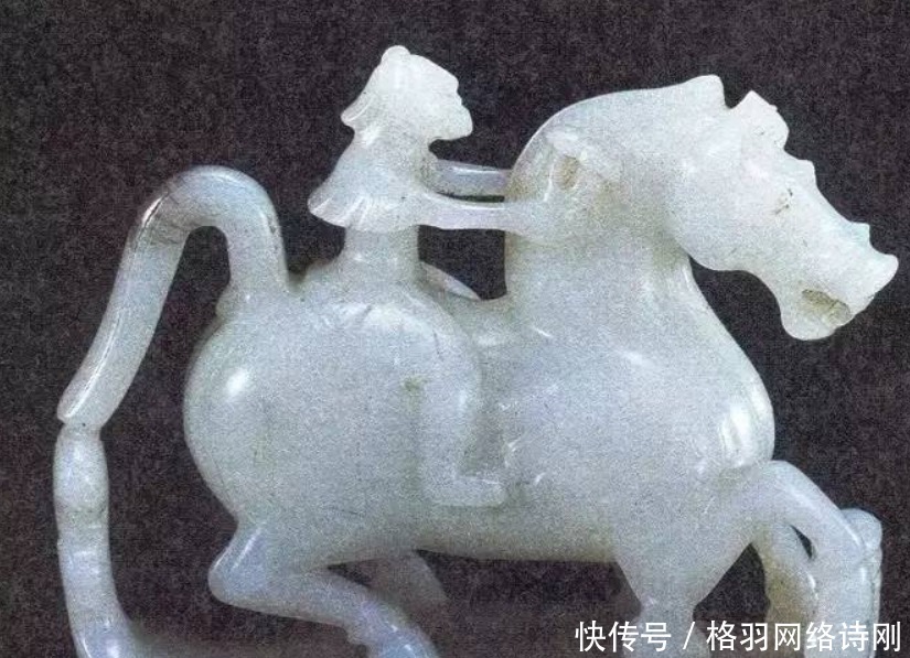 骑马|新庄村出土骑马玉人,玉人手里拿着神秘菌类,揭露古人的一个秘密