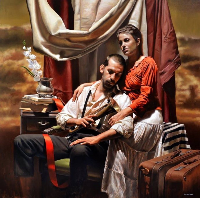 画家&开拓自己的绘画空间,追求自由的表现,成了画家创作的源动力