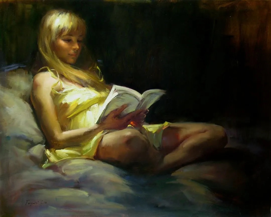 笔力独到,气势如虹,看看这二位的油画