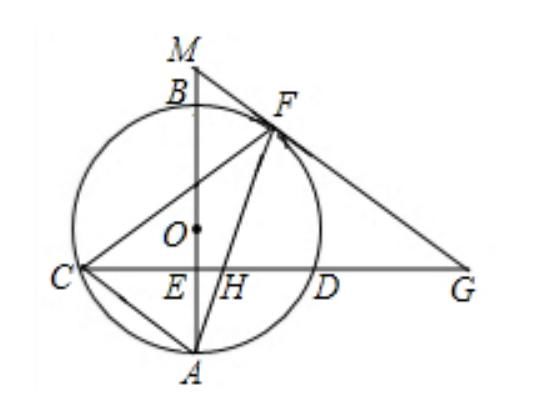 难度很大|这是一道关于圆的经典题，第三问难度很大，属于试卷中的拉分题