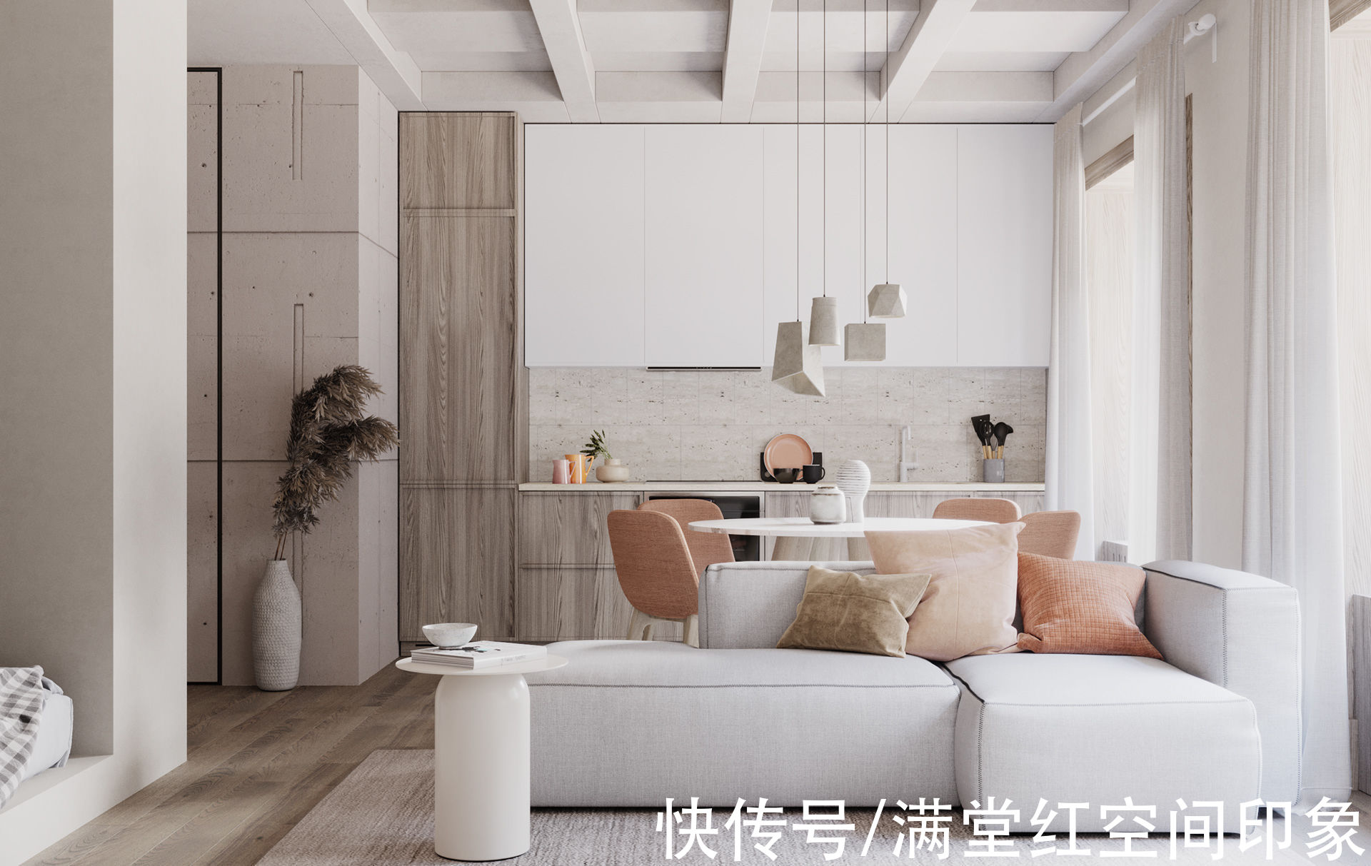 装修|50㎡、34㎡ 小户型如何装修？房子小虽小，我心宽广