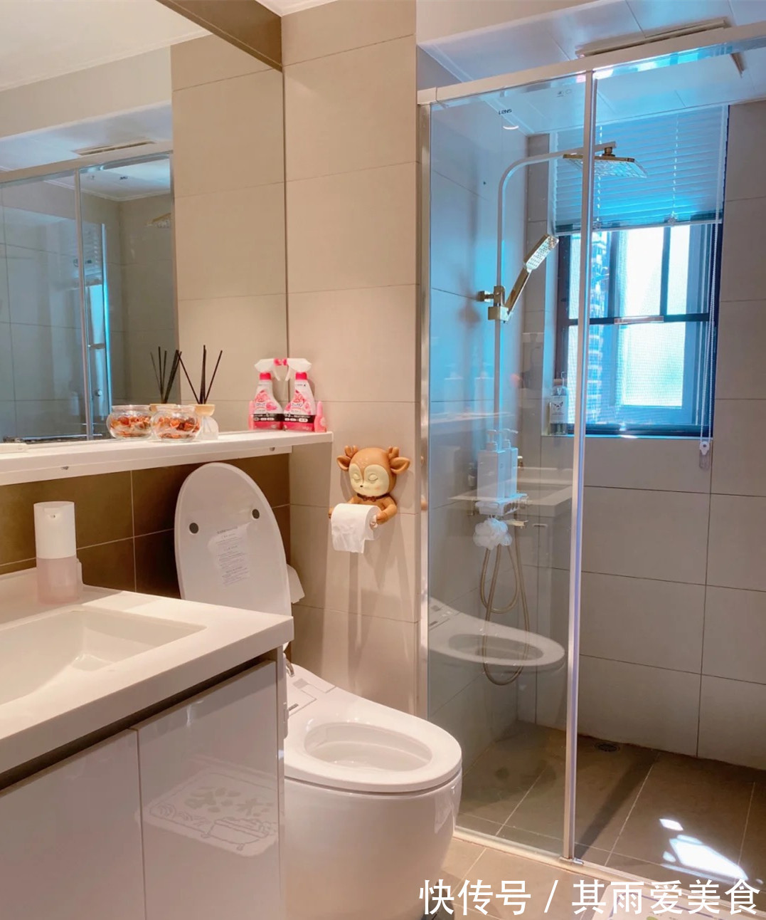 薄荷蓝|走进她家,才知什么叫美观与实用并存,全屋温暖又清爽,太舒服了