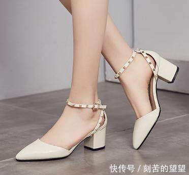 高跟单鞋 简约又不失个性,走路不累脚,让你爱上高跟鞋