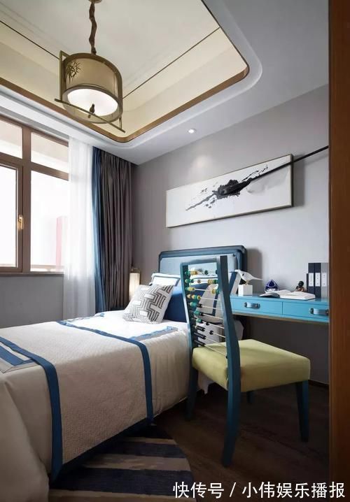 硬包板|126㎡新中式,禅意端庄的新中式软装搭配,儒雅大方的居住空间