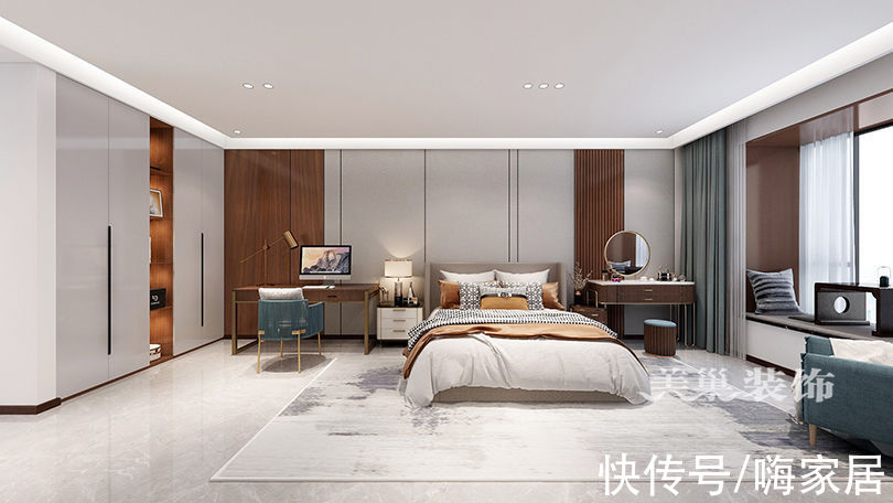 现代|郑州180㎡现代轻奢4室2厅，高级有品味的质感生活