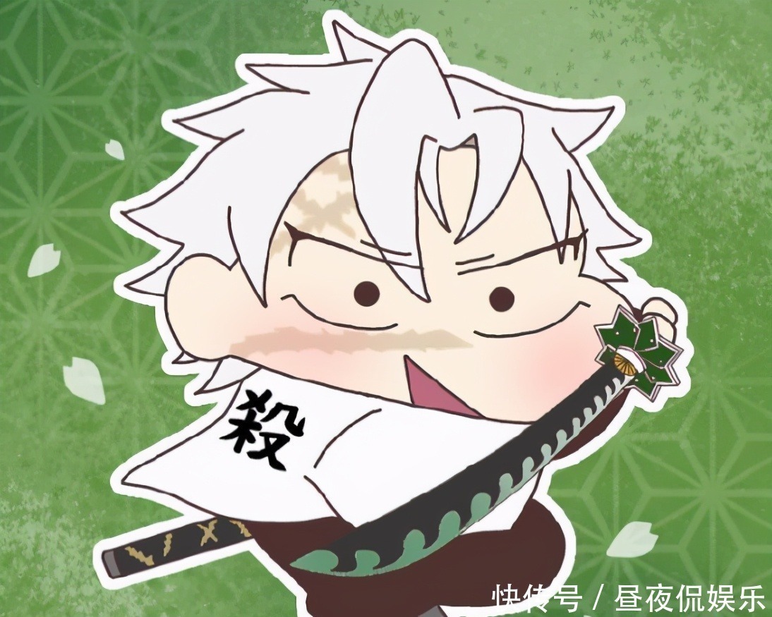 小芭内|鬼灭之刃,九柱全员小新化,风柱变身精神小伙,岩柱形象与众不同