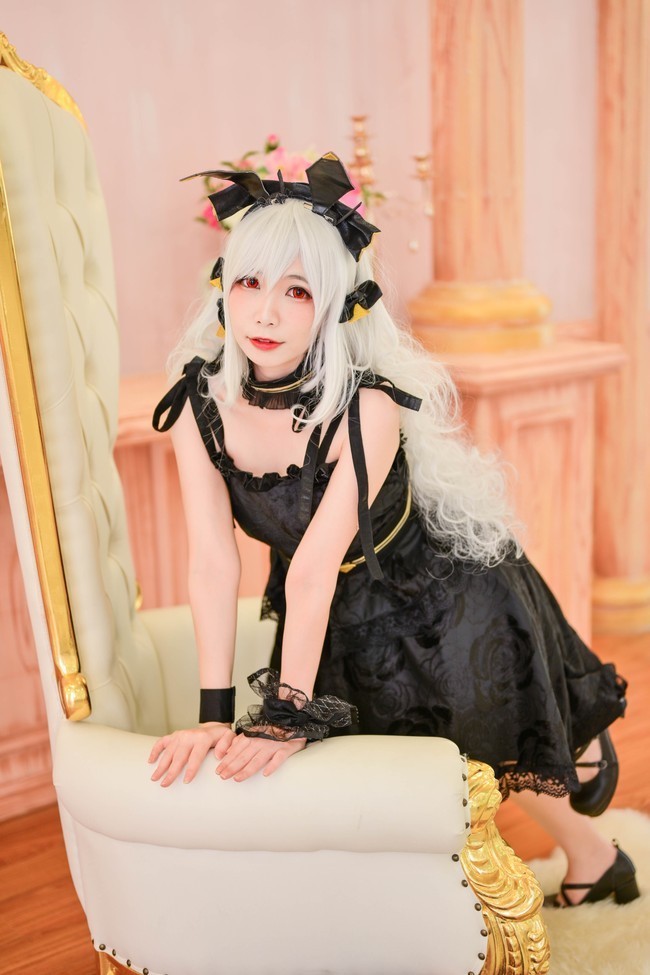 明日|cos:明日方舟 温蒂周年礼服