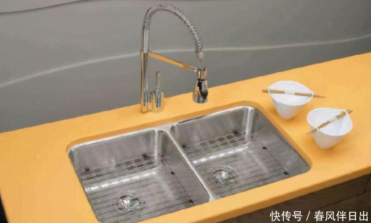 台面|头一次看见厨房水槽这样装,省事太多,难怪这么多人赞不绝口