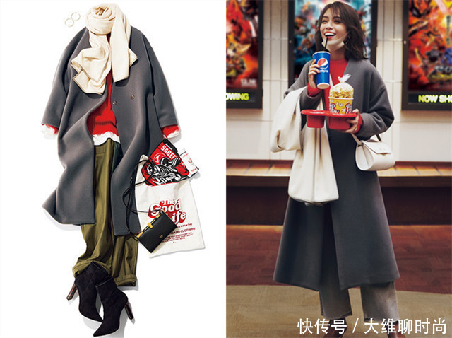 大衣如何搭配,别错过日系轻熟风,简约大气又提升品位