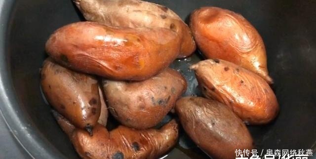 烤箱|不用烤箱,早餐就能吃上流油的烤红薯,我家每周吃5次,做法简单
