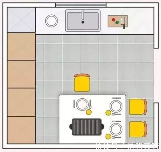 设计|让家里每 1㎡ 都不浪费，小户型餐、厨、卫空间多种设计