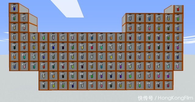 在minecraft里实践化学 全网搜