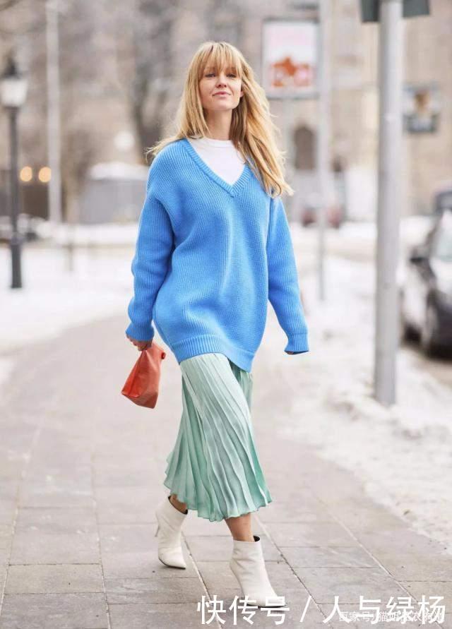 毛衣也能撑起秋冬一片天，应对5种身材，穿毛衣也美的更时髦