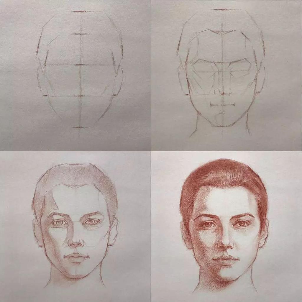 三庭五眼&学画画这么久了,结构还不会,戳这里,一定让你少走很多弯路