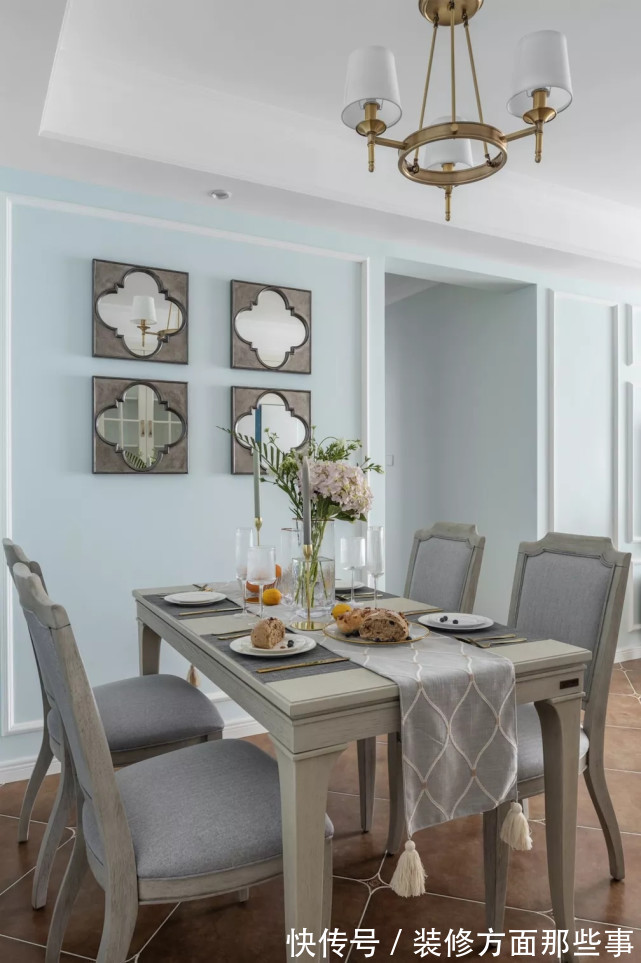 三居室|100平美式风三居室,给即将上学的女儿创造一个轻松愉快的环境