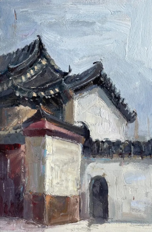 写生@"外师造化 中得心源" :20级象贤中学美术生沙湾古镇写生作品汇报展