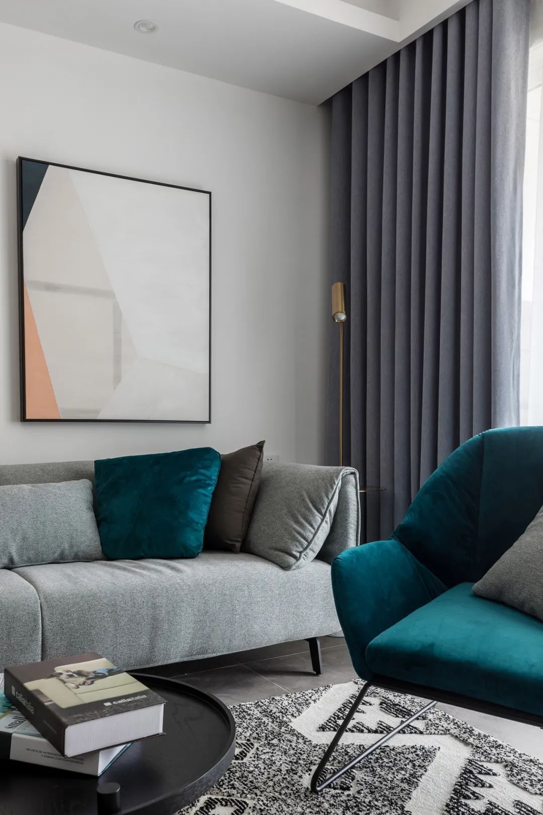 展示架|88㎡现代简约，实用与简朴，最平凡的艺术，来自生活