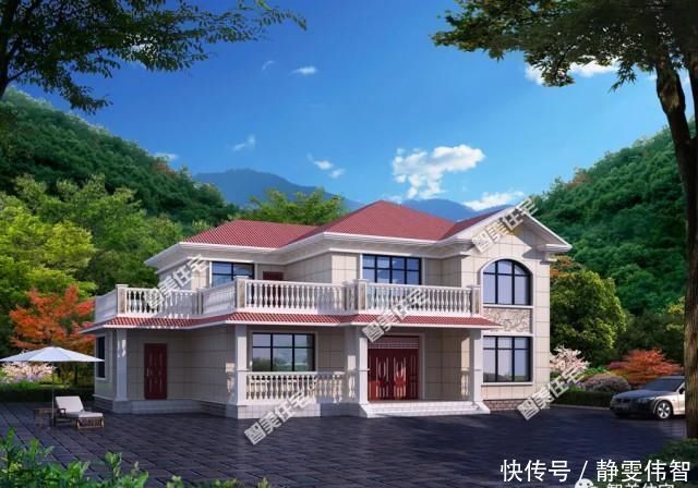 户型|2栋宽15米左右的农村别墅,返乡建房首选,户型好造价合适