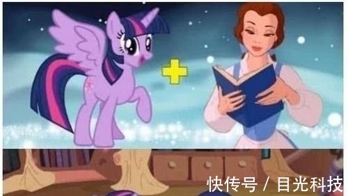 迪士尼公主|当小马宝莉开始COS迪士尼公主,紫悦版贝儿太可爱,最后一个却让人认不出