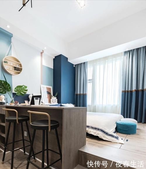 洗衣机|跪服!35㎡小公寓却拥有30㎡收纳空间,堪称小户型改造典范!