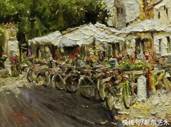 特罗菲莫夫|特罗菲莫夫独特的风景油画作品，每一张都叫绝了，真的很美