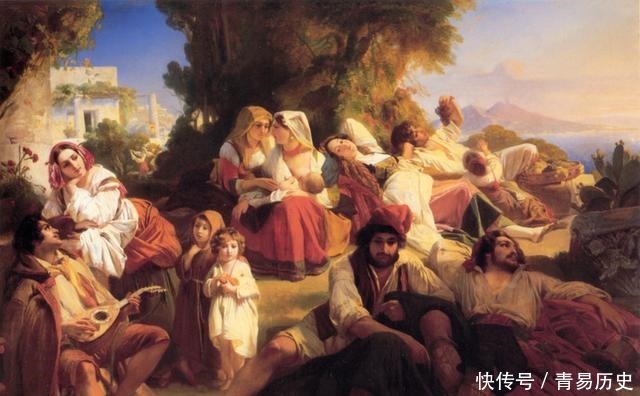 画家|德国宫廷画家,弗朗兹·克萨韦尔·温特哈尔特,人物油画作品欣赏