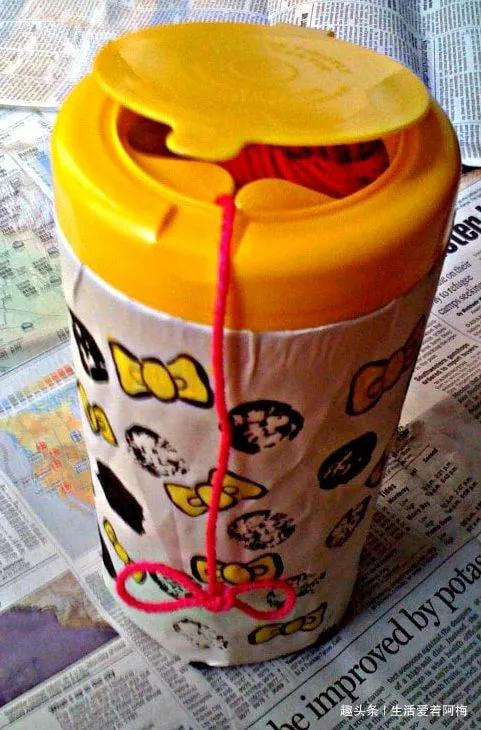 编织爱好者都喜欢的毛线收纳小妙招,不乱滚,不打结!