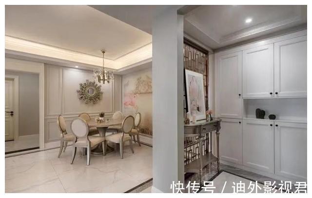 布朗熊|入户没有玄关?这样设计让人眼前一亮,打造精致时尚美式轻奢风!