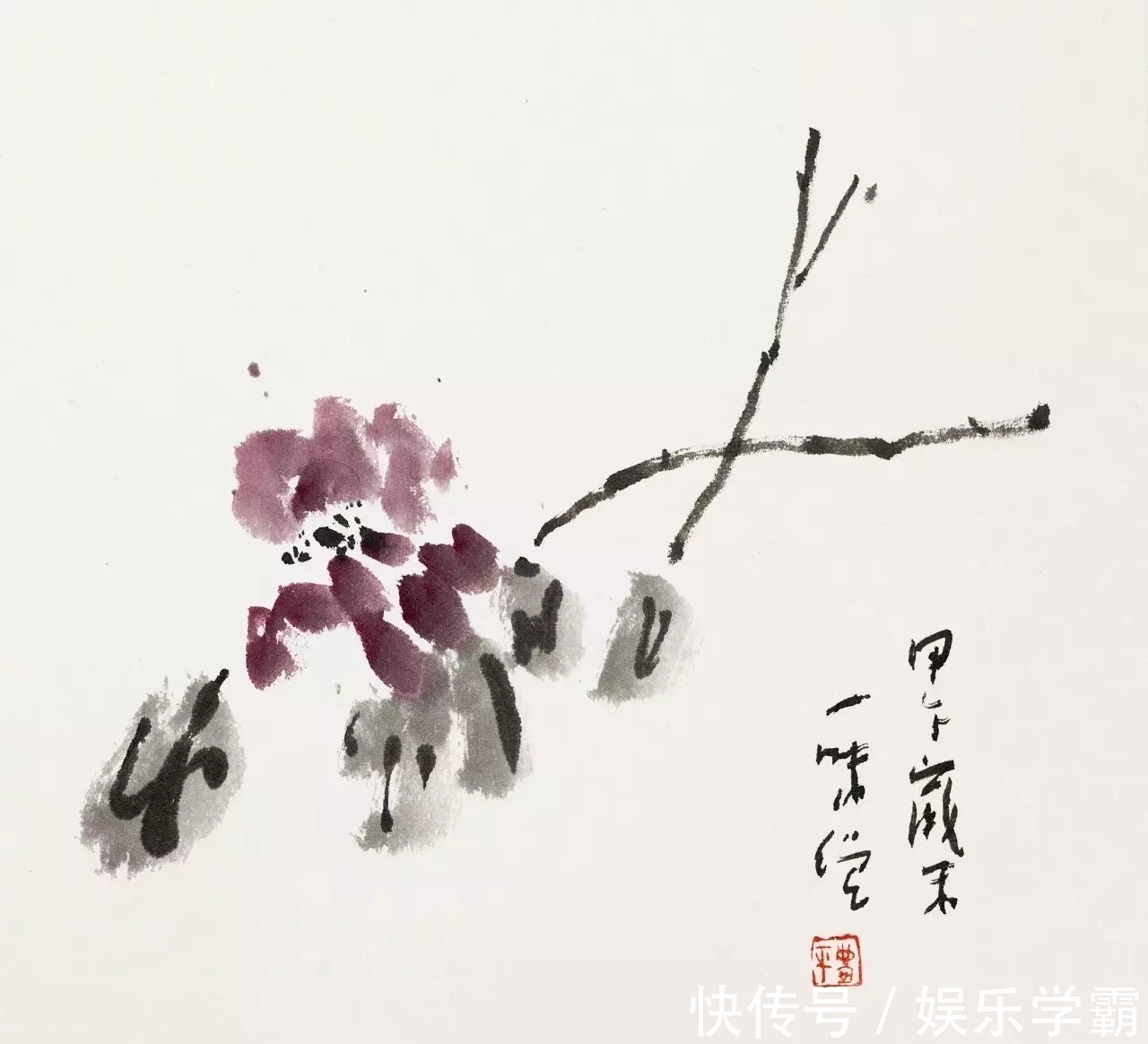 写意花鸟画!有禅意的中国画|一味僧写意花鸟画