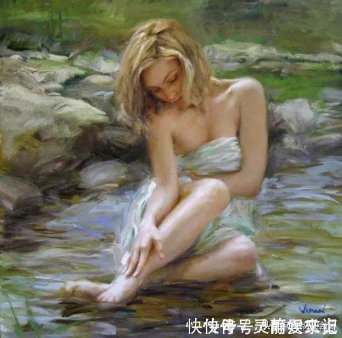 人物画！妩媚迷人，意大利画家女性人物画作品欣赏