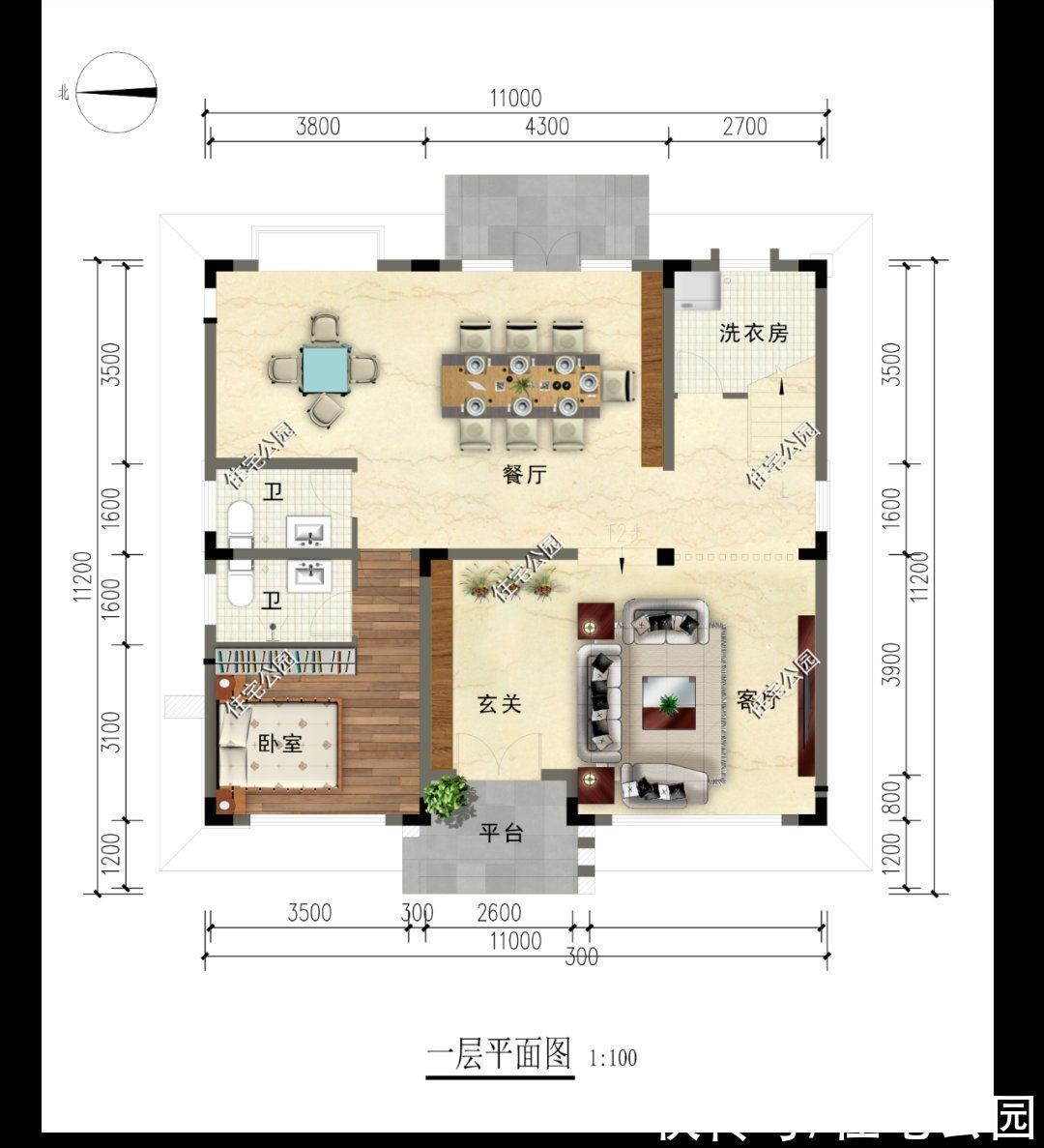 洗衣房|造价35万起，给农村父母建的养老别墅，住进去就是舒服