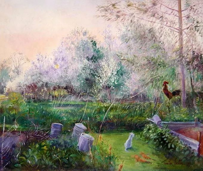 陌上花开!英伦风情的陌上花开——蒂莫西·伊斯顿的风景油画