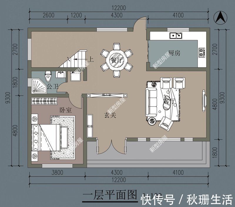 建筑|准备了20万回农村建房，这6套图纸，你们帮我看看哪套好
