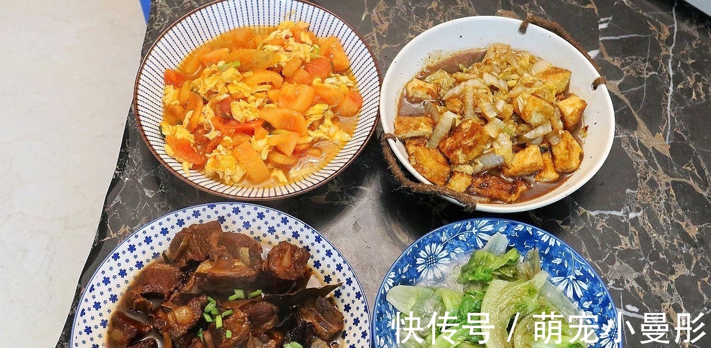 晒晒老公做的晚餐，4道菜成本花了70元，网友：男人就是败家