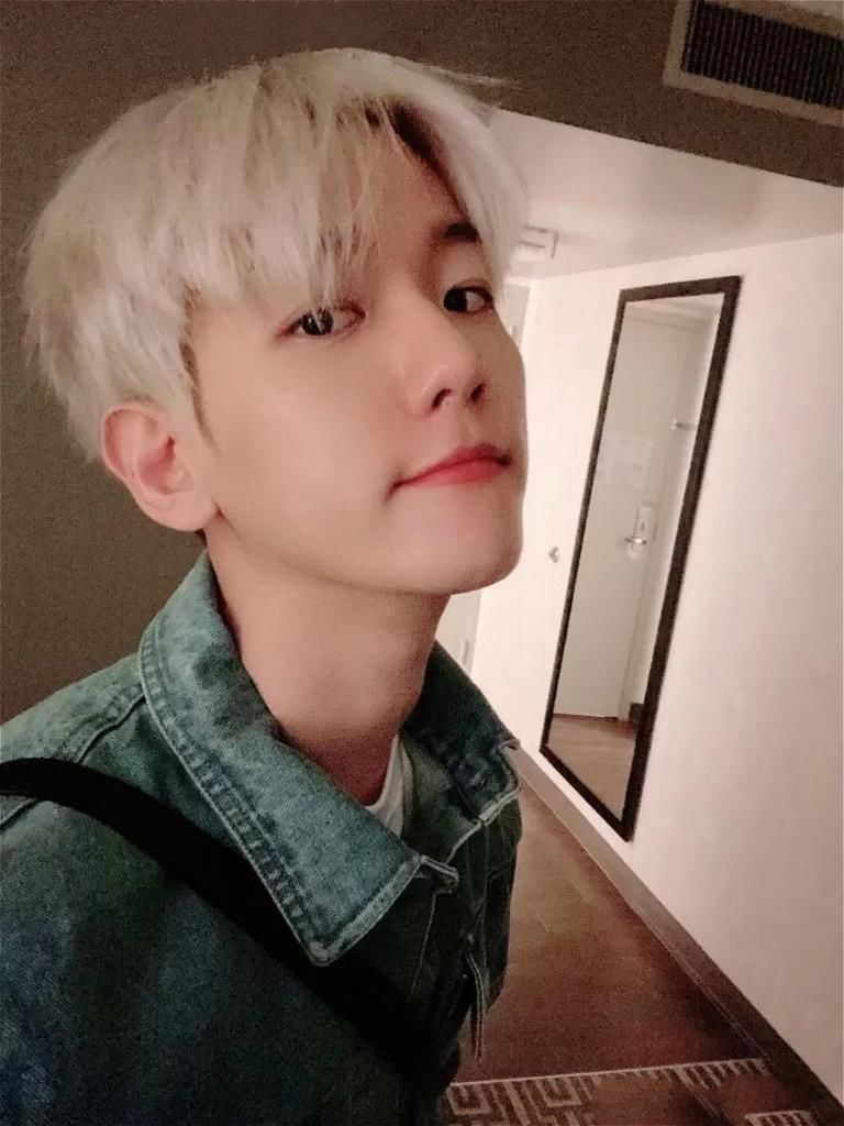 李泰容|6位韩国爱豆完美消化"白发造型",exo边伯贤,李泰容,闵玧其?