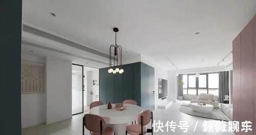 次卧书房|120㎡极简风三居室,柔和的莫兰迪配色,干净又舒服