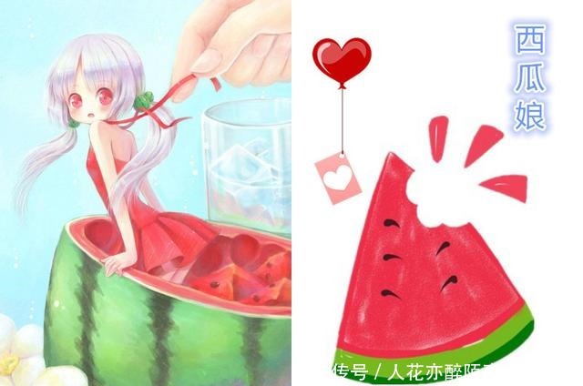 桃子|当水果“拟人”小萌娘后,草莓娘超可爱,桃子娘是腹黑小姐姐