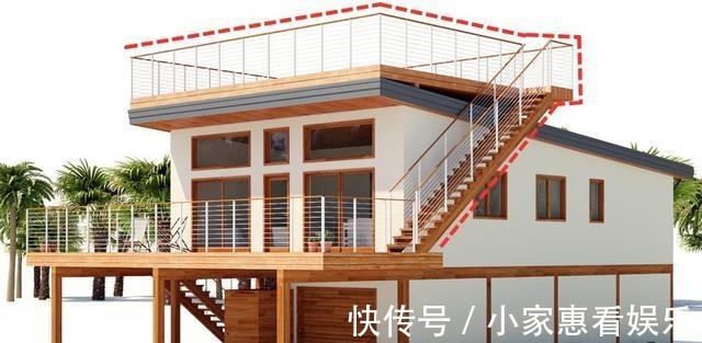 露台房|不买小区顶楼房,在阳台上搭建挑空露台,国外这样的房子我也想要