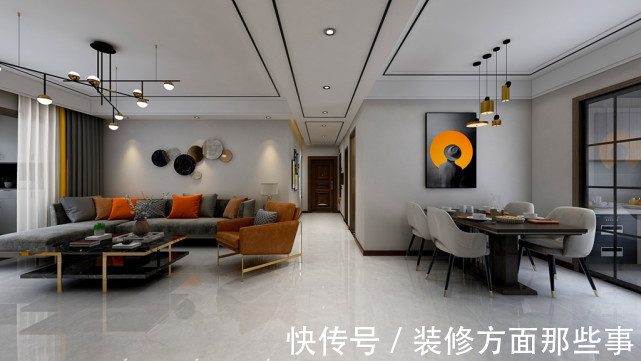 装修|132平现代三居室简单明亮是核心,简约不等于简单