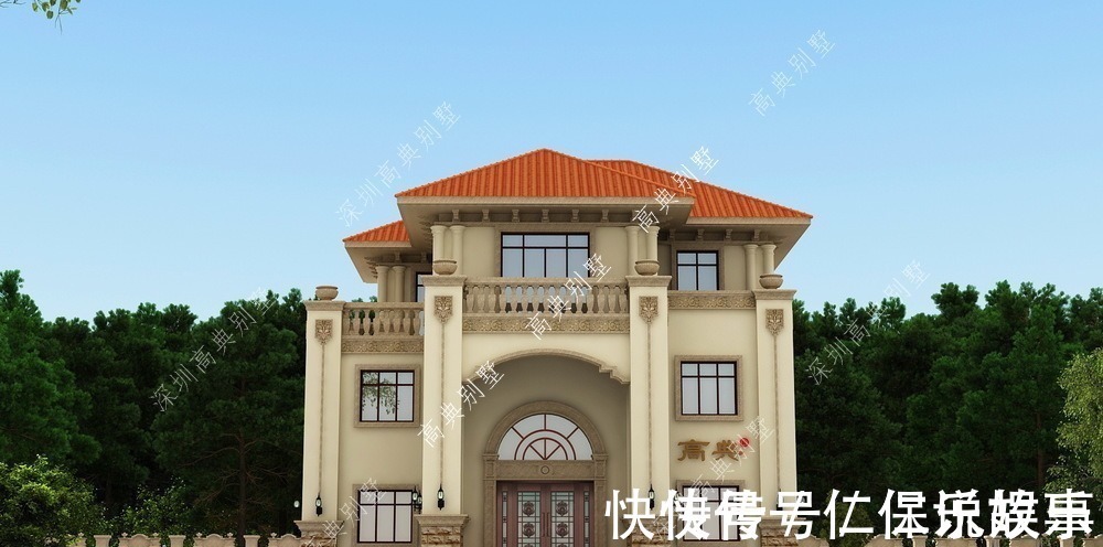 小别墅|这套三层乡村小别墅,美观大气,足以满足居住和日常享受。