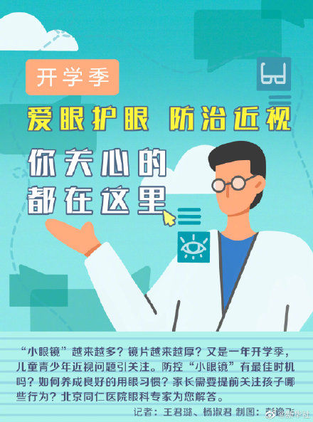 秘籍|开学季！小眼镜防控秘籍请查收