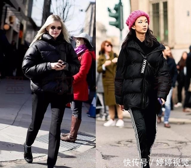 搭配|黑色羽绒服搭配什么颜色的裤子好看?
